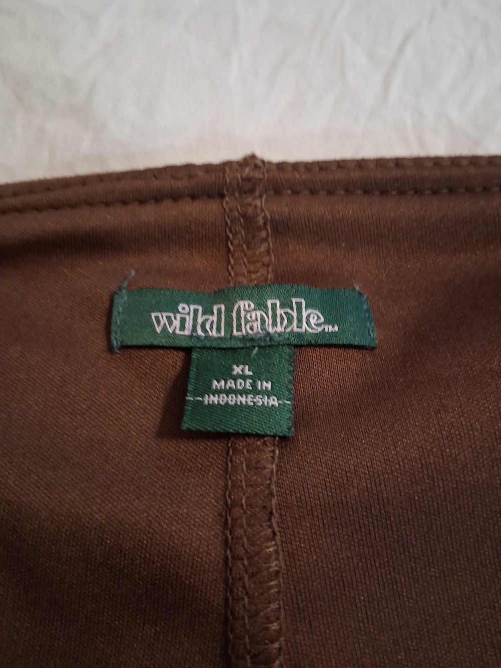 Wild Fable Brown Suede Mini Skort - Picture 4 of 9